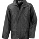School wear uniform waterproof rain jacket lightweight front zip