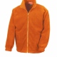 School fleece full zip jacket in active polyester fleece and various colours