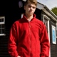 Youth and adult fleece jacket heavyweight fleece polyester in a range of colours
