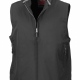 Sports Gilet Bodywarmer, 2 way front zip, contrast piping on collar