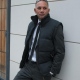 Corporate padded gilet bodywarmer, water repellent, fleece lining and foldaway hood Corporate Padded Bodywarmer with fleece lining and concealed hood