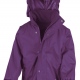 School waterproof coat reversible fleece jacket in colours for approved uniform 