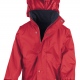 School waterproof coat reversible fleece jacket in colours for approved uniform 