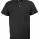 Work wear polycotton polo shirt, pique knit fabric, 3 horn button placket