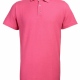 Work wear polycotton polo shirt, pique knit fabric, 3 horn button placket