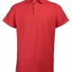 Work wear polycotton polo shirt, pique knit fabric, 3 horn button placket