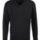 RTY workwear V neck sweater, acrylic fabric, ribbed cuffs welt and neck line