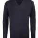 RTY workwear V neck sweater, acrylic fabric, ribbed cuffs welt and neck line