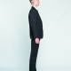 Boys school blazer black - Side View