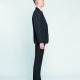 Boys school blazer black - Side View