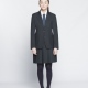 Girls school blazer black - Front View