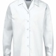 School blouse long sleeve revere collar