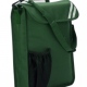 School book bag, portrait style, reflective stripes, shoulder strap and handle, mesh bottle pocket