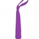 School or club plain violet tie, 100% polyester