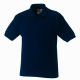 School polo shirt, 100% cotton, short sleeves available in white and navy