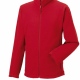 Club fleece full zip jacket in activewear polyester fleece and various colours