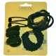 Pack of hair accessories in a range of school uniform colours - Bottle Green Children's kids hair accessory pack for school uniform, formal or fashion wear