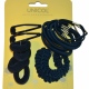 Pack of hair accessories in a range of school uniform colours - Navy Blue Children's kids hair accessory pack for school uniform, formal or fashion wear