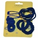 Pack of hair accessories in a range of school uniform colours - Royal Blue Children's kids hair accessory pack for school uniform, formal or fashion wear
