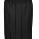 Girls school skirt box pleat with all round elasticated waist and pleats