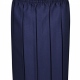 Girls school skirt box pleat with all round elasticated waist and pleats