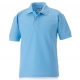 Football polo shirt, 65/35 poly/cotton, short sleeves, various colours and sizes