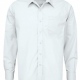 Boys school shirt with tie collar and long sleeves