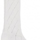 Pattern long school knee length socks in pelerine cotton available in white