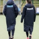 Sports Bench Coat Team Wear Training Subs Jacket Hood Full Length 