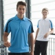 School sports polo shirt contrast colours 