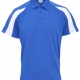 School sports polo shirt contrast colours 