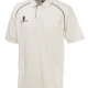 Surridge 3/4 premier cricket shirt with contrasting piping in Vapadri polyester