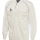 Surridge premier cricket shirt long sleeve with contrast piping and mesh panels