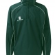 Surridge cricket training rain jacket top, lightweight, showerproof, 1/4 zip