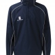 Surridge cricket training rain jacket top, lightweight, showerproof, 1/4 zip