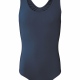 School swimsuit in textured chlorine resistant lycra elastane