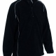 Sport Fleece Top 1/4 Front Zip Microfibre Polyester with Contrast Colour Piping 