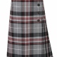 Girls junior school tartan knife pleat kilt skirt button fastening