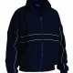 Cricket sports lined training jacket full zip with contrast piping