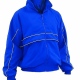Team club sports lined training jacket full zip with contrast piping