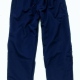 Team club sports lined training trouser bottoms with open hem and leg zips
