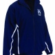 Team club sports lined training microfibre jacket full zip and contrast panel