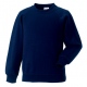 School sweatshirt crew neck in acrylic mix. Approved uniform and schoolwear