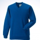 School uniform V-neck sweatshirt in cotton rich. Approved uniform schoolwear