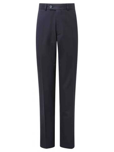 Boys Mens Suit Trousers Aspire Slim Fit Navy Blue