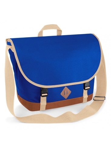 School or College Retro Satchel Messenger Bag