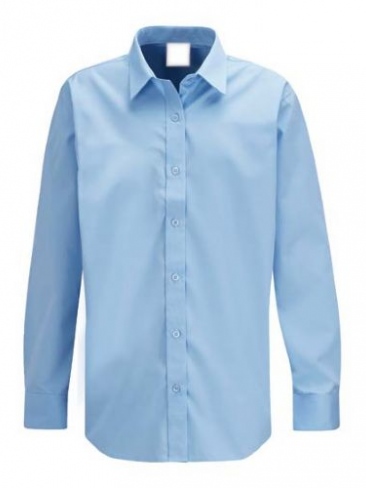 School Blouse Girls Long Sleeve Twin Pack