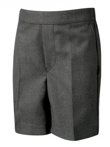 Eco School Junior Short Grey Trousers Pull Up