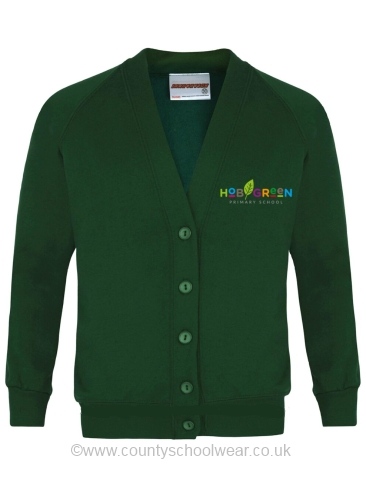 Hob Green School Cardigan
