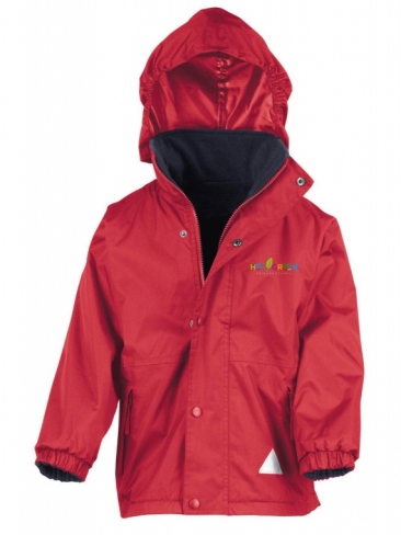 Hob Green Waterproof Coat Red / Navy 